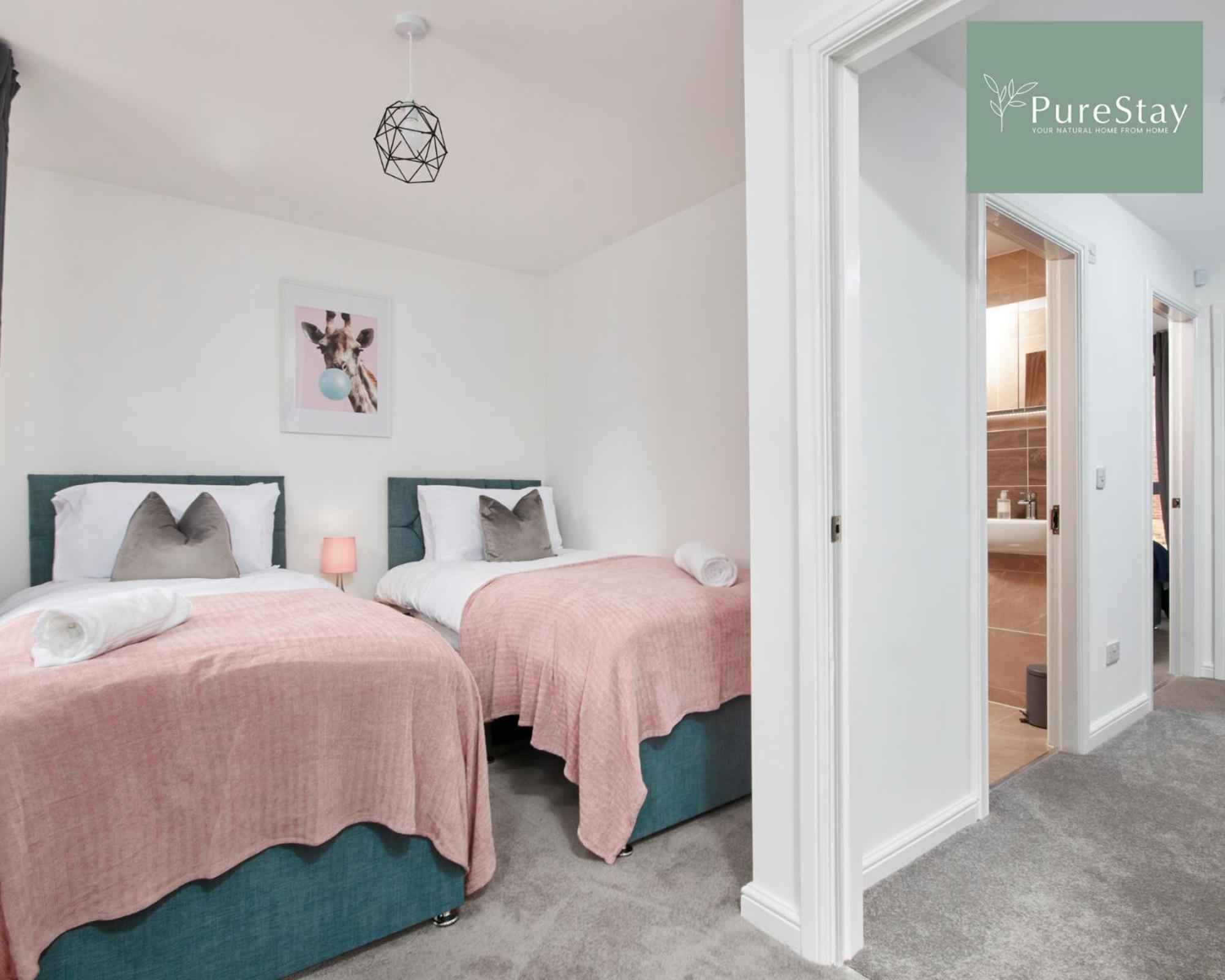 Stunning 5 Bed Manchester House With Parking By Purestay Short Lets & Serviced Accommodation Dış mekan fotoğraf